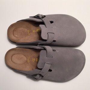 Birkenstock Boston Cloud Gray NEW in box